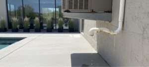 clogged-HVAC-drain-line